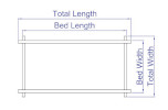 Charmed Wood Raised Bed Diagram